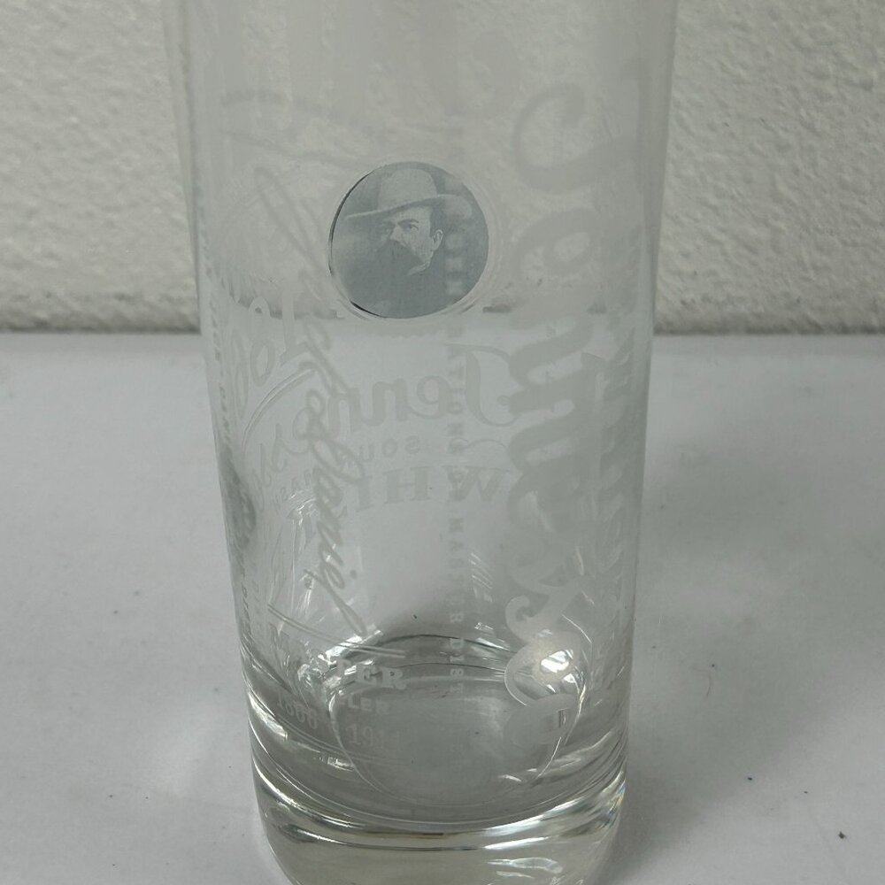 Jack Daniels High Ball Glass Tennessee Whiskey Tall Silver Rim Sour Mash - Picture 3 of 10